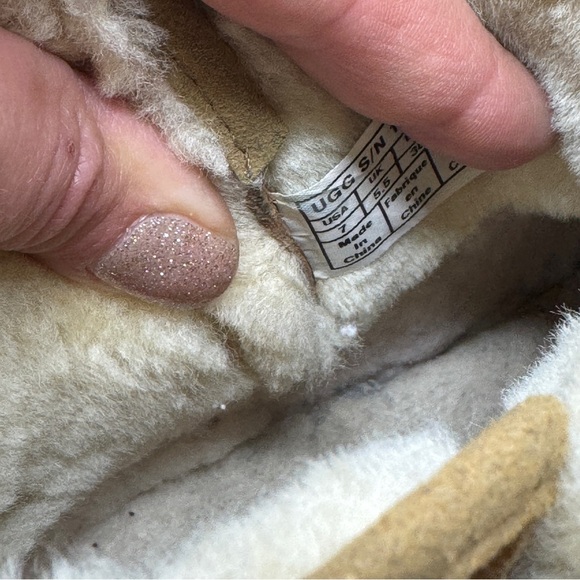 UGG KRISTIN CLASSIC SLIM CHESTNUT SUEDE WEDGE - Picture 9 of 10